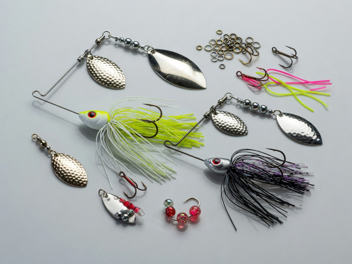Spinnerbaits and lure components